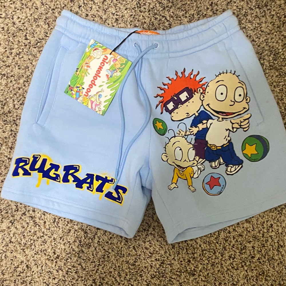 Kids Light Blue Shorts
